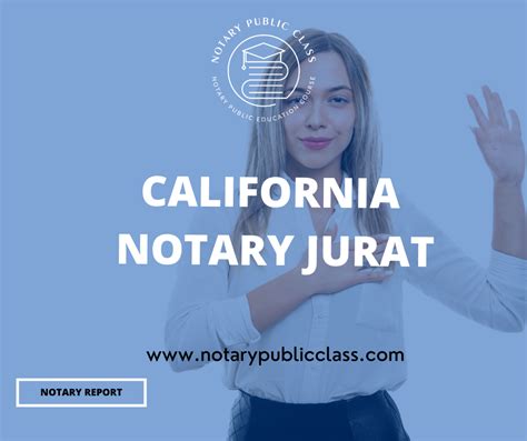 How To Complete A Notary Jurat Notary Public Class