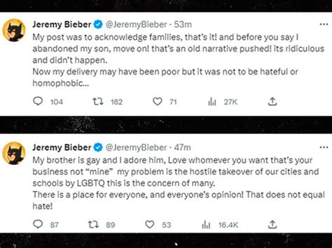 Justin Biebers Dad Jeremy Attempts To Clarify Homophobic Comments