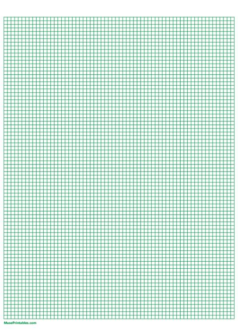 1 4 Inch Printable Graph Paper Full Sheet