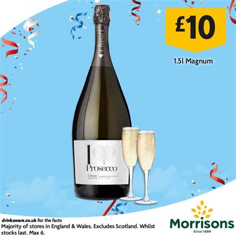 Magnum Prosecco ONLY £10 at Morrisons! at Morrisons