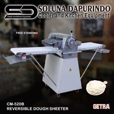 Jual Getra Dough Sheeter Cm 520b Mesin Pengepres Adonan Cm520b