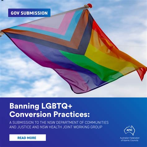 Banning Lgbtq Conversion Practices A Submission To The Nsw Department