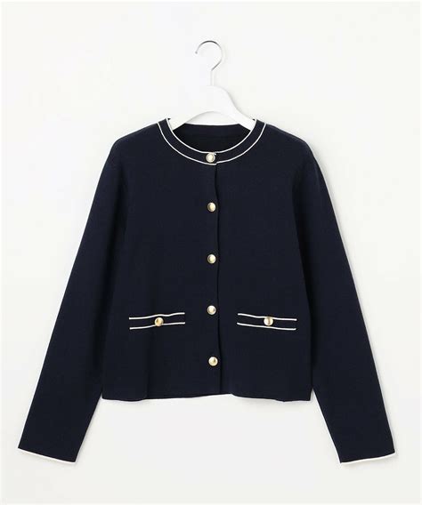 ANY SIS｜CICA加工 ニット ジャケット | Rakuten Fashion(楽天ファッション／旧楽天ブランドアベニュー)QK8181