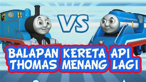 Balapan Kereta Api Thomas Menang Lagi Youtube