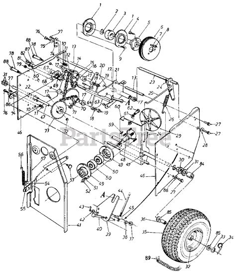 Mtd 600 Series Snow Thrower Parts