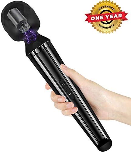 Cordless Wand Massager With 3 Powerful Speeds And 5 Vibration Modes For