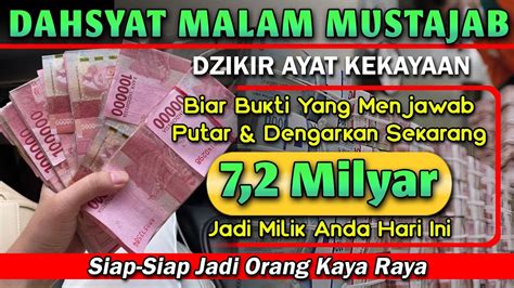 Dahsyat Ribuan Orang Mendadak Kaya Raya Berkat Putar X Dzikir