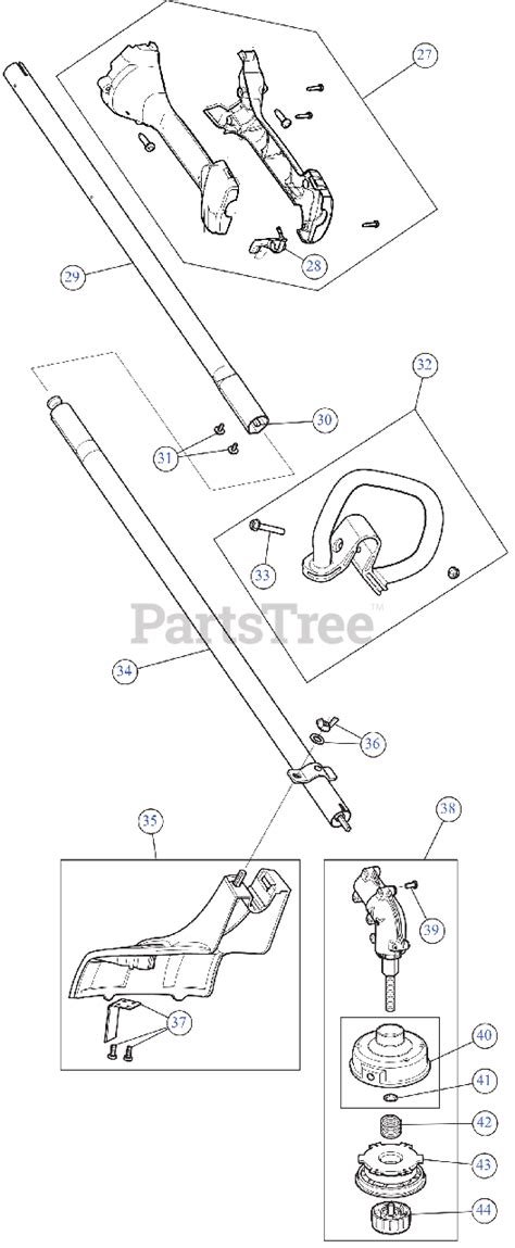 Hyper Tough Lawn Mower Parts Diagram