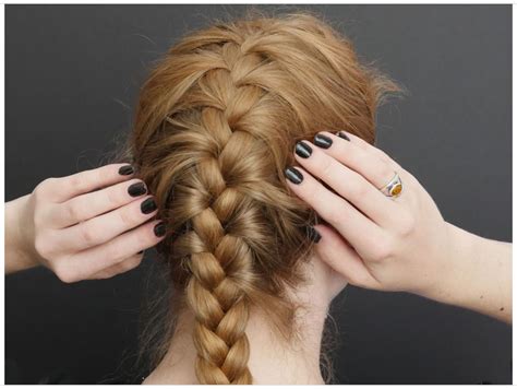 Overbraid Long Thin Hair Braids For Long Hair Easy Braids