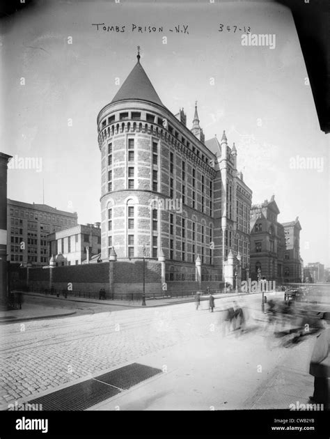 New York City, the Tombs Prison, circa early 1900s Stock Photo - Alamy