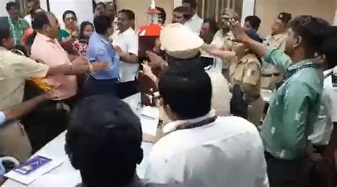 Assault On Civic Official Shiv Sena Ubts Anil Parab Six Others