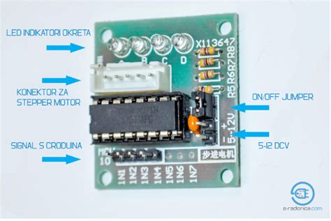 How To Use Stepper Motor And Uln Driver Soldered Electronics