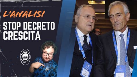 Lotito Milan Roma E Juventus Saranno Distrutte Decreto Crescita