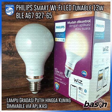 Philips Smart Wifi Led Lamp W With Bluetooth Tunable White Shopee