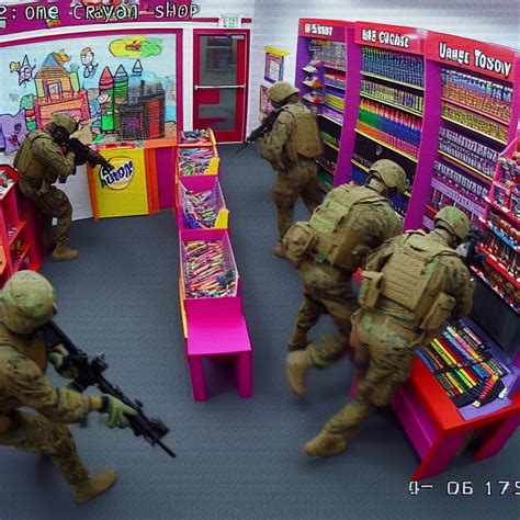 US Marines raiding a crayon store colorized : r/NonCredibleDefense