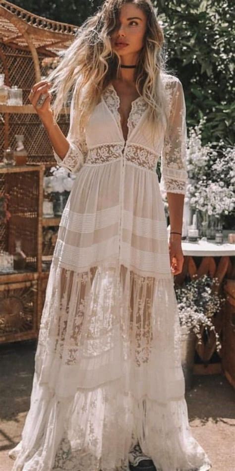 Popular Boho Outfits To Impress Everyone In Boho Kleid Wei