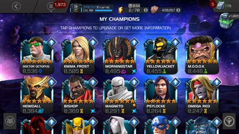 Should I Use A Generic 6 Rank Up Gem On Any Of My Champions — Marvel Contest Of Champions