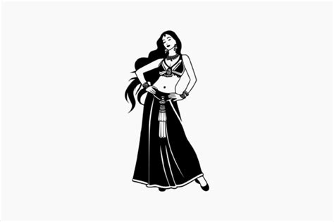 Belly Dance Graphic By Berridesign · Creative Fabrica