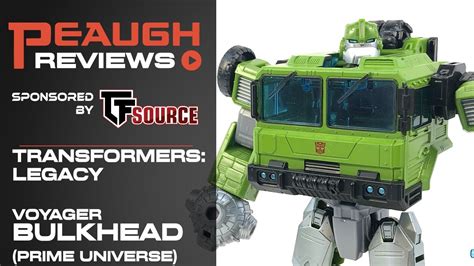 Bulkhead Transformers Legacy Voyager Class Prime Universe Hasbro 2022