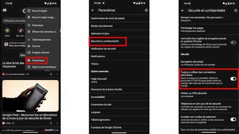 Comment toujours naviguer sur des sites sécurisés via Google Chrome