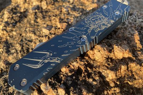 Custom Titan Bravo Otf Knife Poseidon Custom Of The Week