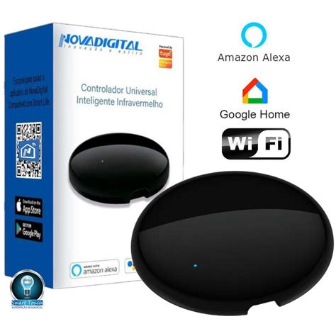 Controle Inteligente Remoto Universal Smart Wi Fi Infravermelho Ir App