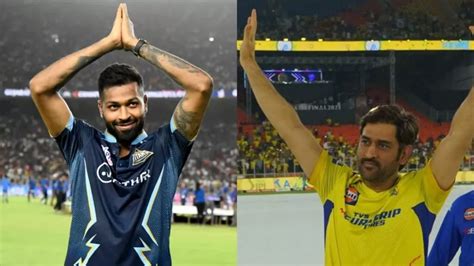 Hardik Pandya Gave A Very Emotional Tribute To Ms Dhoni