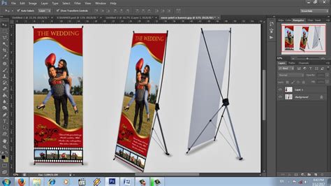 Ukuran Standing Banner Di Photoshop 43 Koleksi Gambar