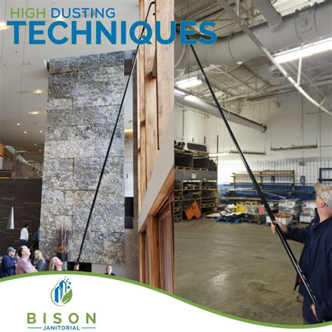 High-Dusting Techniques: Elevating Cleanliness in Your Workspace - Bison Janitorial