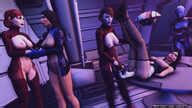 Post Asari Ashley Williams Commander Shepard Diana Allers