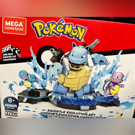 Toys | Megaconstrux Squirtle Evolution Set | Poshmark