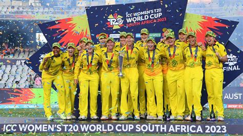 Womens T20 World Cup Australia Wins Sixth Title With Victory Over