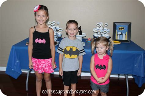 Batman Birthday Party! - Coffee Cups and Crayons