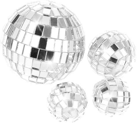 Amazon Grevosea Pcs Disco Ball Cake Topper Mini Disco Balls