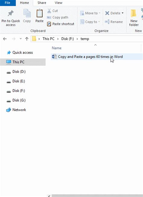 How To Make A Copy Of A Word Document With Copying A Document Multiple Times 30 Times By A