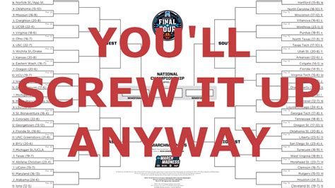 Stupid ways to fill out your NCAA Tournament bracket