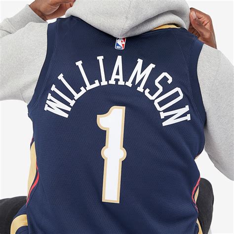 Mens Replica Nike Nba New Orleans Pelicans Zion Williamson Icon