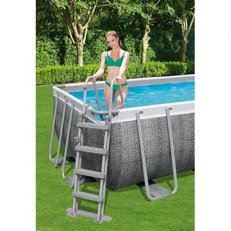 Piscina Bestway Fuori Terra Rettangolare Power Steel