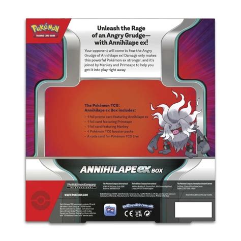 Pokémon TCG Annihilape ex Box Pokémon Center Canada Official Site