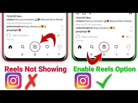 How To Fix Instagram Reels Option Not Showing Instagram Reels Not