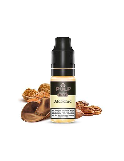 E Liquide 10 Ml Alabama Sel Nicotine PULP Lasoufflerievape