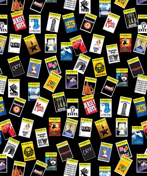 Playbill Wallpapers Wallpaper Cave