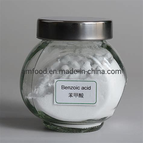 Raw Material Benzoic Acid Powder Food Preservatives Chemical Product