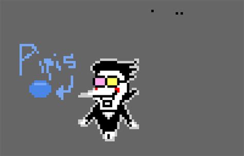 Drawing Deltarune Undertale Characters Spamton And Pipis Pixel Art