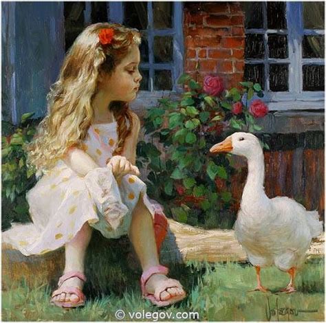 Gallery Of Artist Vladimir Volegov Portraits Of Very Beautiful Women