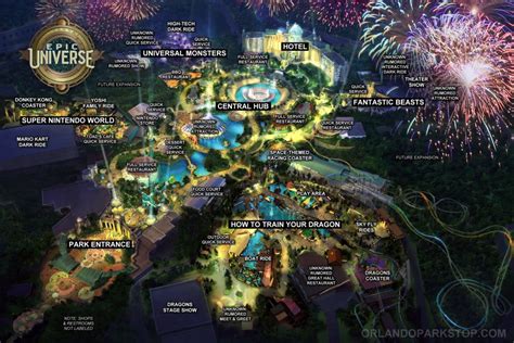 New Permits Reveal Full Layout For Epic Universe Updated Orlando