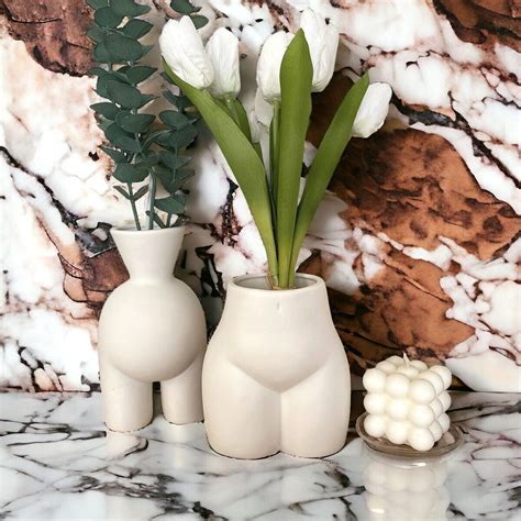 Modern Bum Planter Naked Sculpture Decor Female Body Statue Decoration