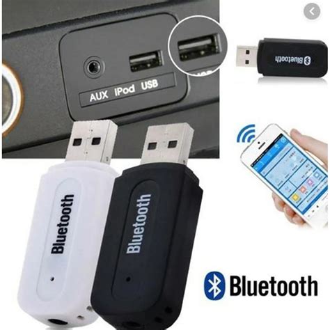 Adaptador Receptor Bluetooth Usb P Musica Chamada Som Carro Shopee