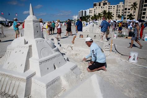 Fort Myers Beach American Sand Sculpting Championship Returns To Sw Fl