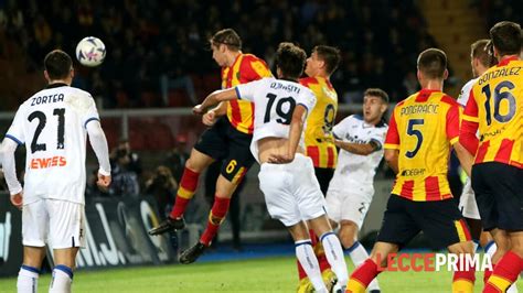 Baschirotto E Di Francesco In Due Minuti Il Lecce Vince A Con L